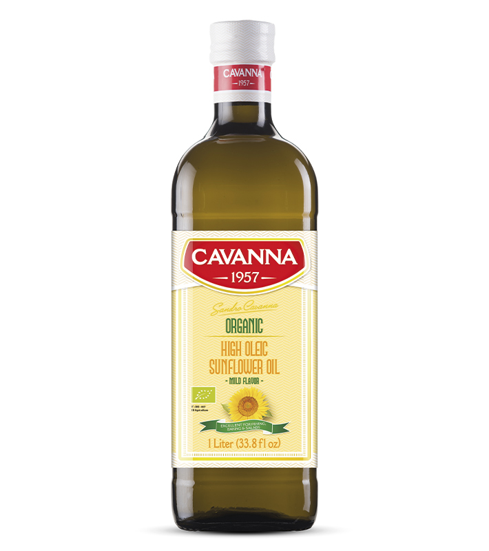 olio cavanna high oleic sunflower oil 1l